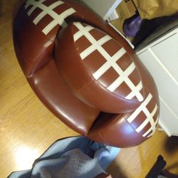 Football Chair And Ottoman 