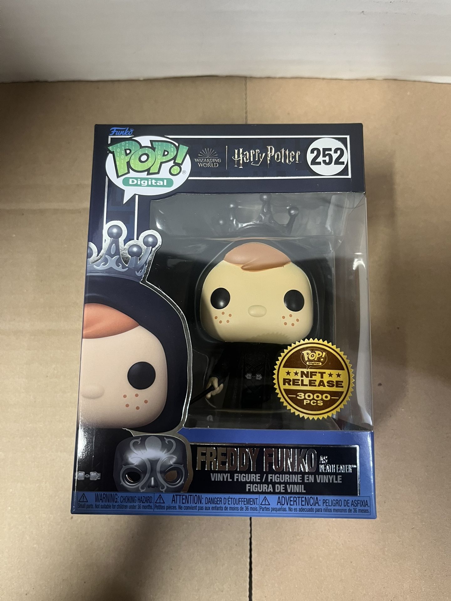 Funko POP! Digital Harry Potter #252 FREDDY FUNKO as DEATH EATER