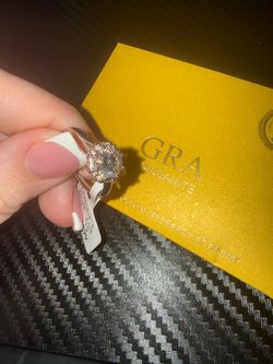Moissanite ring size 10
