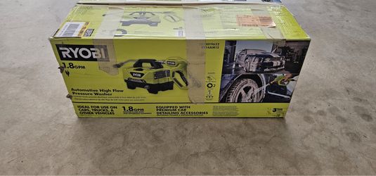 RYOBI 1200 PSI 1.8 GPM Cold Water Automotive High Flow Electric Pressure Washer