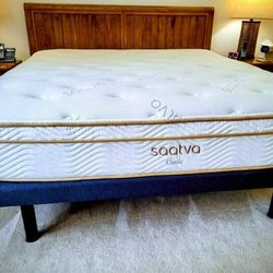 Saatva Classic 14.5 Mattress Plush Bed