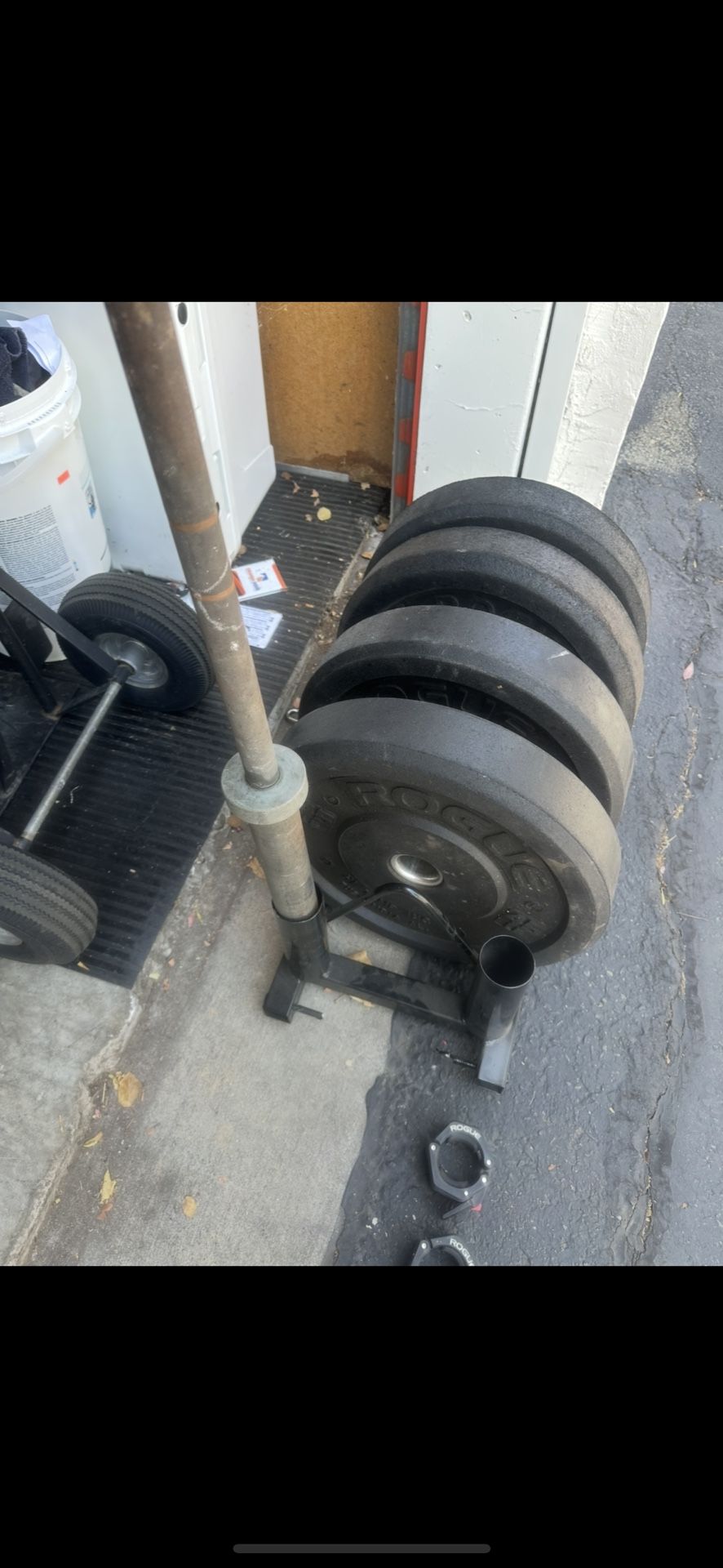Barbell 4- 45# Plates
