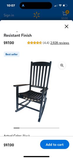 Wooden Porch Rocking Chair