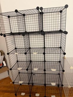 Wire Storage Cubes (Black & White Sets) – $50 for All