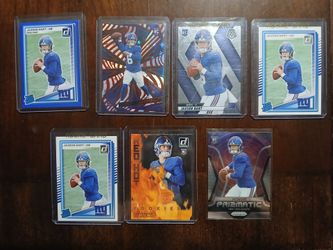 Football jaxson dart rc cards
