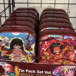 One Piece Tins  (9 Left)