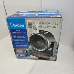 ​🔥 Midea 2-in-1 Portable Space Heater + Fan (Digital) - Open Box