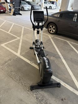 Elliptical. Treadmill And Spin Bike