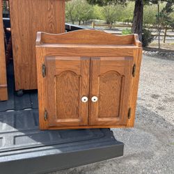 Antique Hanging Cabinet