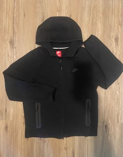 Mens Black Tech Fleece Large