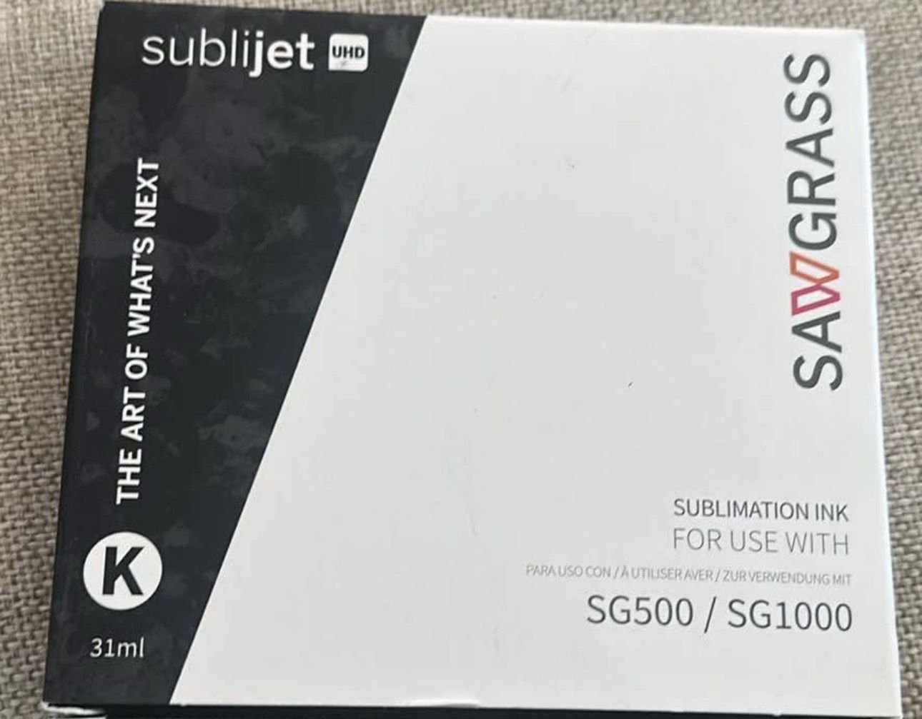 Sawgrass SubliJet UHD Sublimation Ink Cartridge for SG500 & SG1000 Printers (31mL)