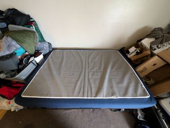 Full Size Mattress and Metal Bed Frame