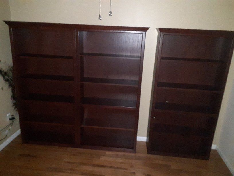 3 Bookshelves 