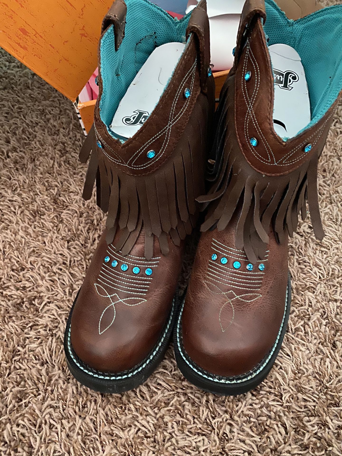 Justin Boots Brand New size 9