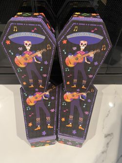 Dia De Los Muertos Coffin Boxes
