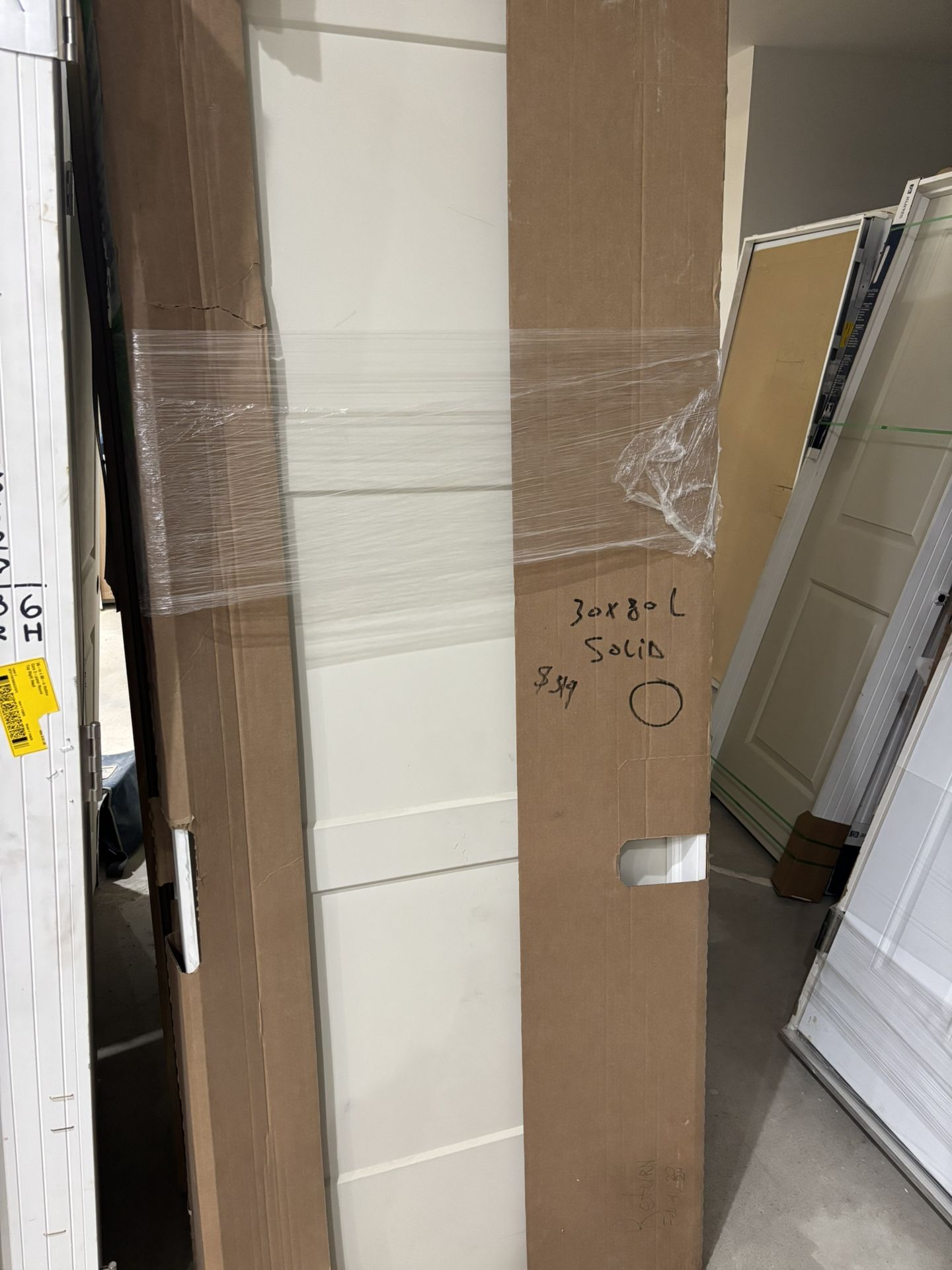 30x 80 Sold Interior Door