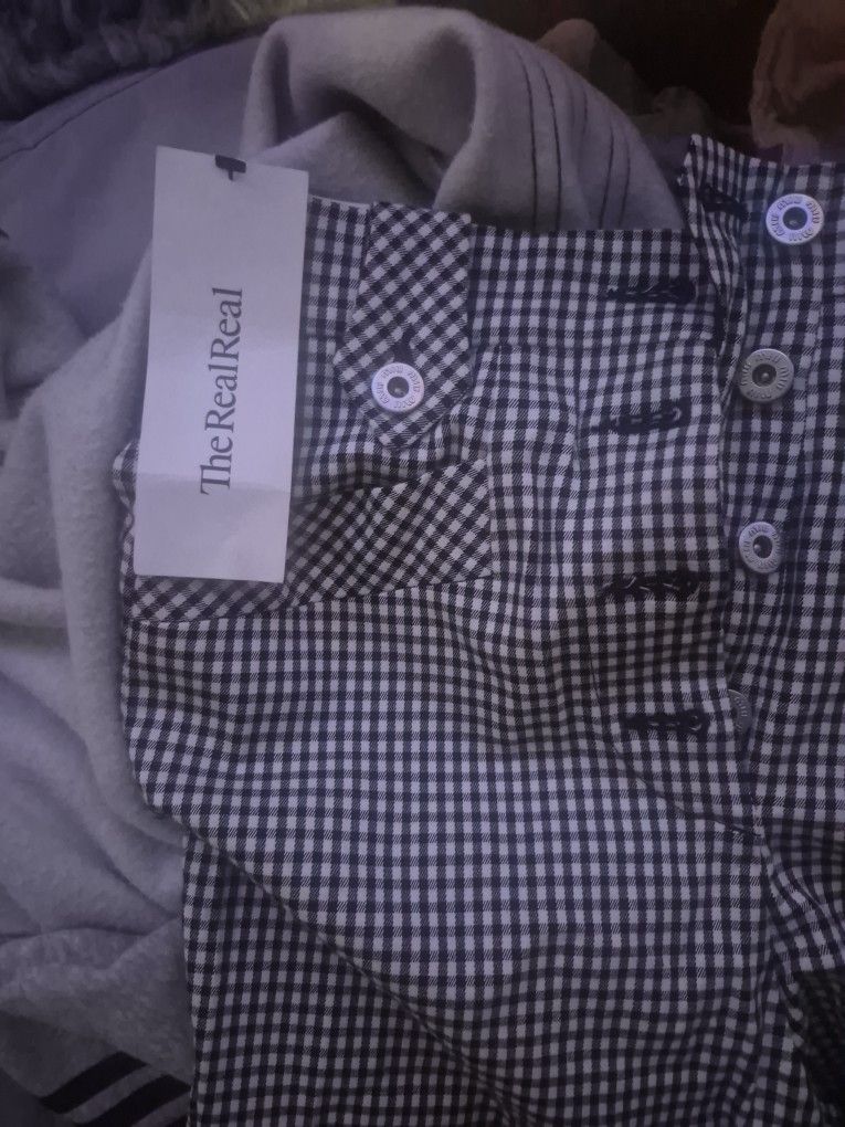 Miu Miu BlackxWhite Gingham Check Pants