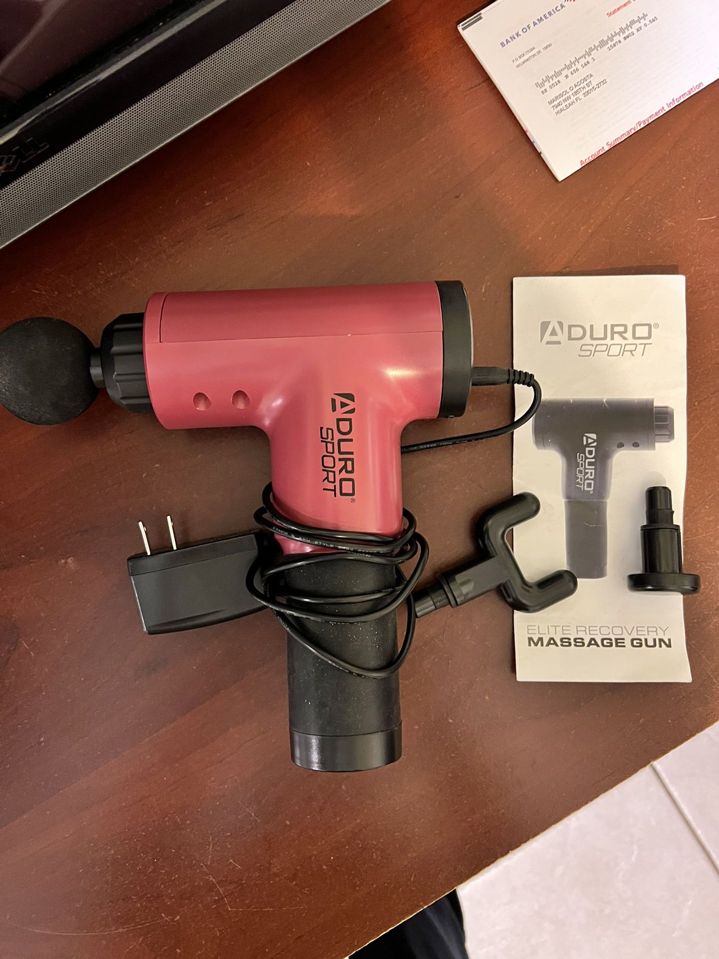 Duro Sport Elite recovery massage gun