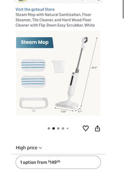 Steam Mop, Floor Cleaning Electrical Steamer
