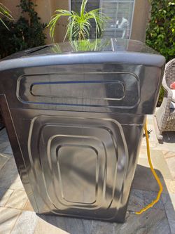 Samsung dryer , FlexDry Black Front-Load Dryer w/ Remote Start, Drying Rack, Child Lock