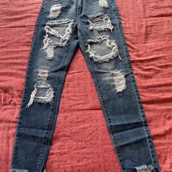 Riot high rise mom jeans