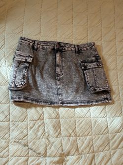 Black denim skirt✨