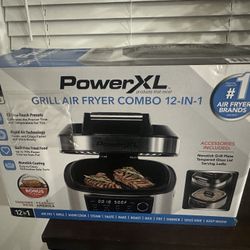 powerxl grill air fryer combo 12-in-1