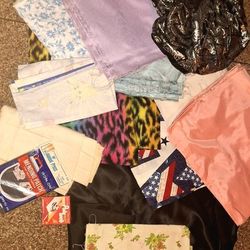 Fabric Remnants And Webbing