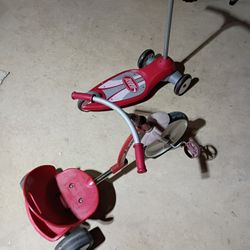 Radio Flyer Bicycle and Scooter