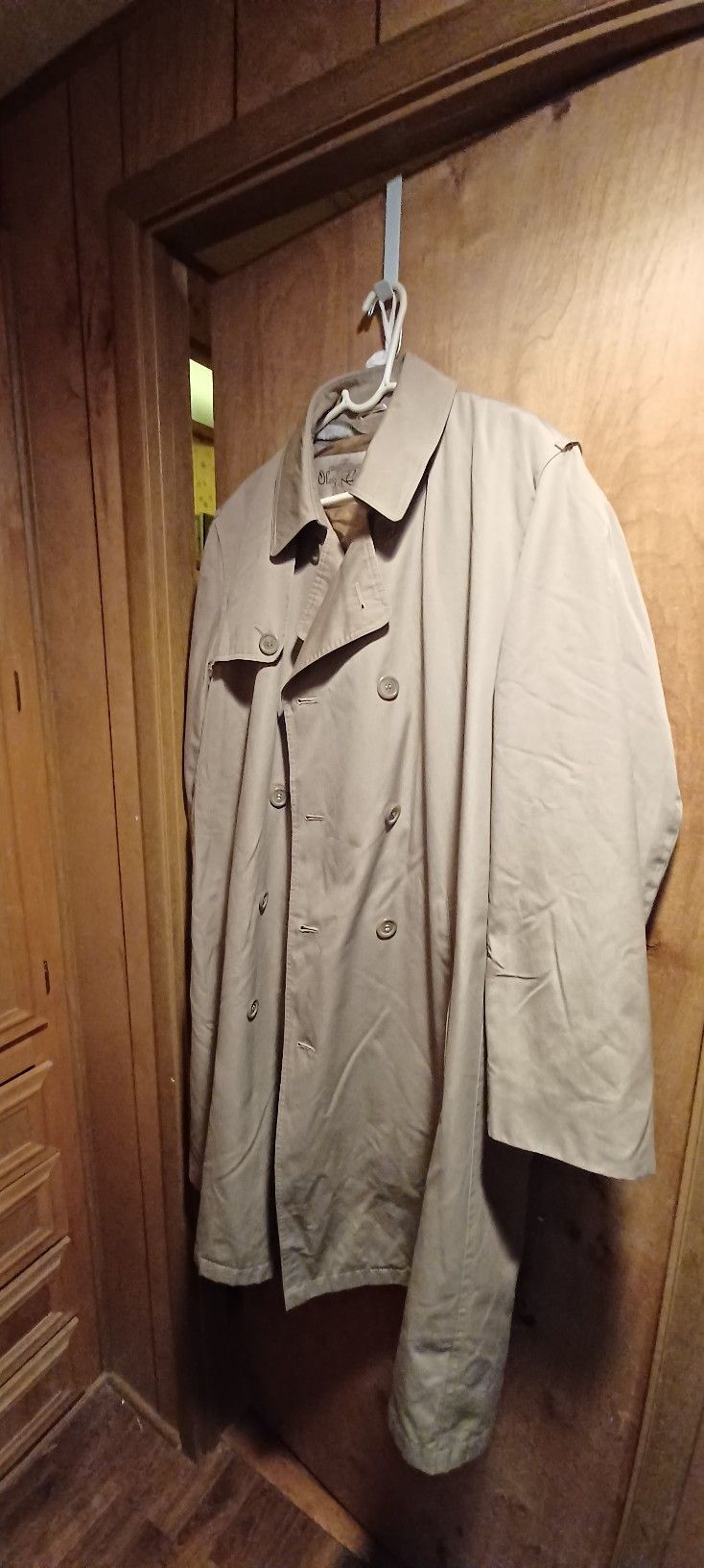 Two Different Men's Trench Coats Lightly Used.