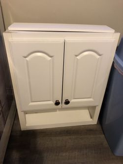 White cabinet