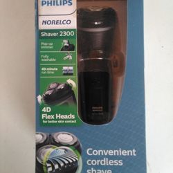 Philips Norelco Shaver 2300 - Cordless, Rechargeable Electric Shaver with PopUp Trimmer