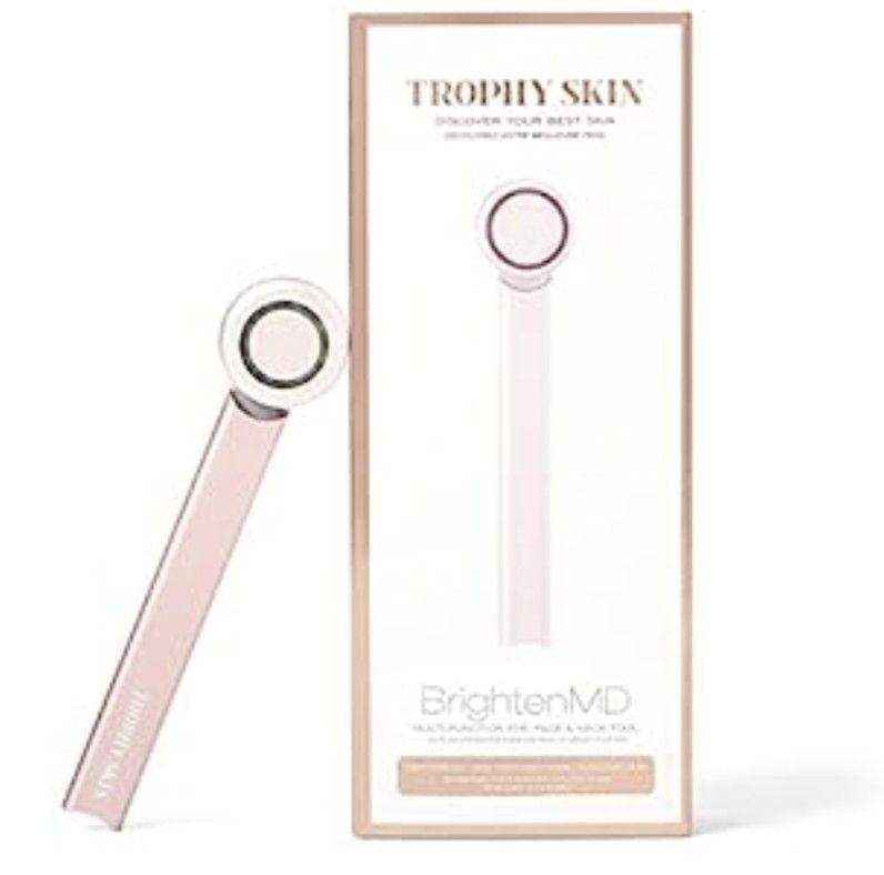 BrightenMD — 4-In-1 Portable Microcurrent Facial Device with Red Light Therapy