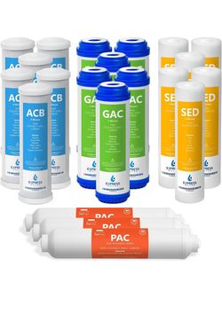 BRAND NEW Express Water System with Faucet and Tank – Under Sink Water Plus 4 Filters – 50 GPD, 14 x 1