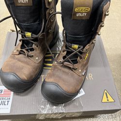 KEEN Utility Independence 8" Composite Toe Work Boots US Men's 10D 1026488D