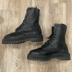 Deacon Brook Provider, Men’s Biker Boots, Made In England, US Size 11