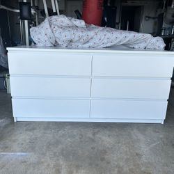 White Dresser $255