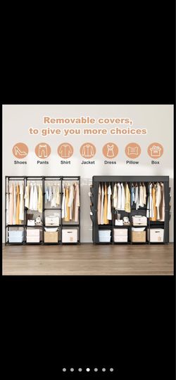 Portable wardrob closet