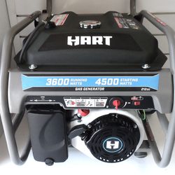 HART 3,600WATT GAS POWER GENERATOR 