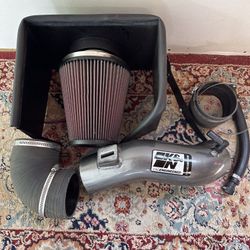 K&N Cold Air Filter Set Up From Chevy Silverado 2500 6.6 Gas Engine
