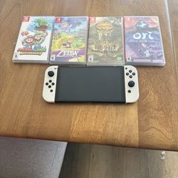 Nintendo Switch (original) OLED with Games