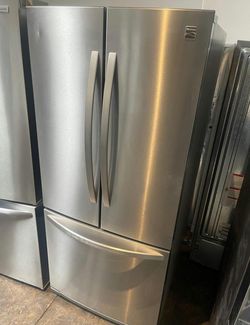 Kenmore 3-Door Refrigerator Stainless Steel