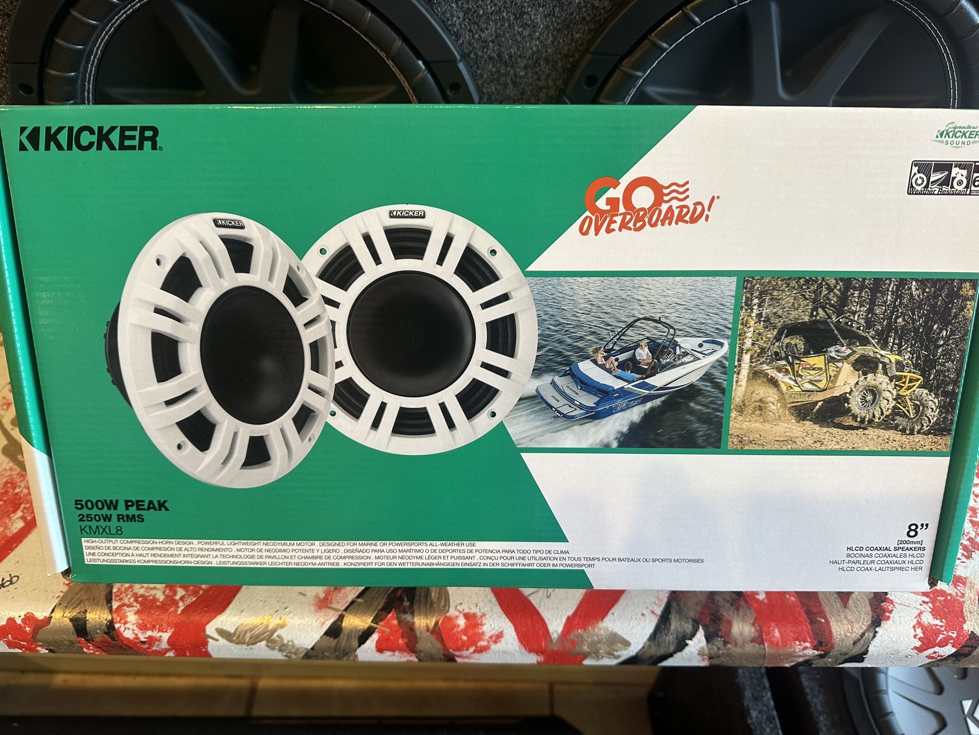 Kicker Marine Speakers KMXL8 