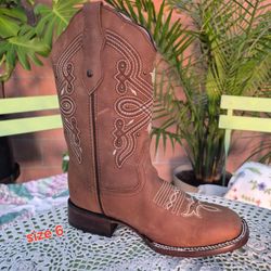 Bota de piel