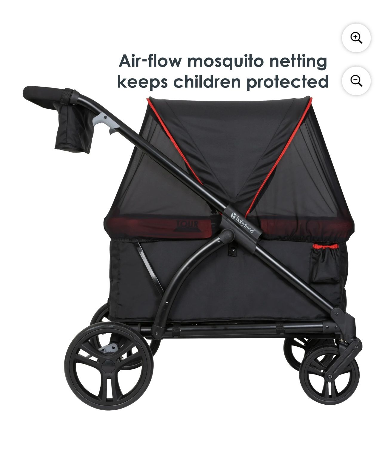 Baby Trend Tour 2-in-1 Stroller Wagon