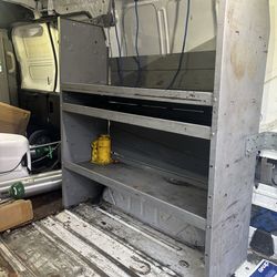 Shelves for cargo van