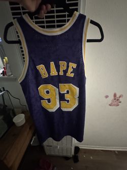 Bape Lakers Jersey Original Size Medium