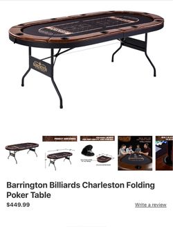 Poker table
