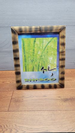Bamboo Pictures Frame. Natural 11x14