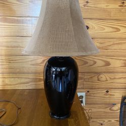 Vintage Ceramic Cookie Jar Lamp